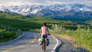 Cycling Across Eastern Alaska  World Bicycle Touring Episode 48