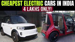 Top 5 Cheapest Electric Cars in India 2023  MVS Auto