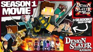 Demon Slayer Island Anzhong - MINECRAFT SMP FULL MOVIE + Season 2 Announcement