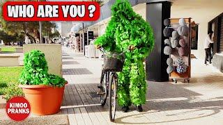 WHAT JUST HAPPENED? WHO ARE YOU? BUSHMAN PRANK