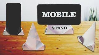DIY  Origami Paper Mobile Stand  Paper Craft Tabrez Arts