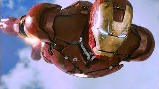 Iron Man vs F-22 Raptor - Dogfight Scene - Iron Man 2008 Movie CLIP HD