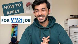 HOW TO APPLY FOR JOBS VIA NHS JOBS