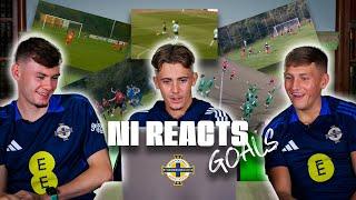 Northern Ireland Reacts  Goals  Conor Bradley Isaac Price & Callum Marshall