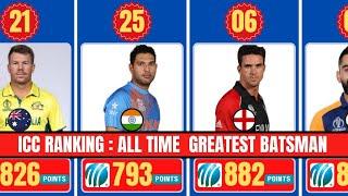 ICC RANKINGS  All Time ⌚ Top 30 Greatest T20 Batsmen in Cricket History