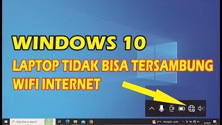 How to deal with WiFi cant connect on laptop  not connected WiFi