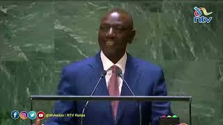 President Ruto full speech at UN General Assembly in New York