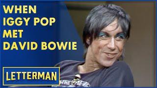 Iggy Pop Talks About His Trailer Trash Childhood Meeting David Bowie  Letterman