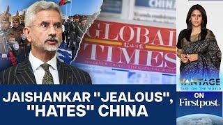 Chinese State Media Targets S Jaishankar in Hit Piece  Vantage with Palki Sharma