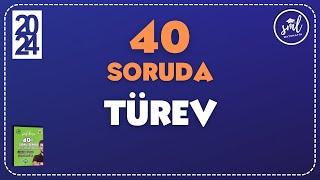 40 SORUDA TÜREV 2024 - AYT Matematik Tekrar Kampı 