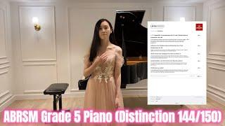 ABRSM Grade 5 Piano Performance Exam Distinction 144150 by Kirana *4 Piano lessons ONLY