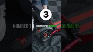 Four Reasons WHY Your Electric Scooter Has Flat Tyres 