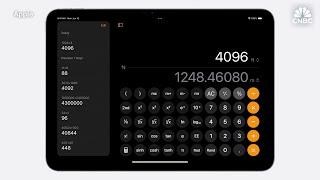 Apple WWDC Tech giant announces iPadOS 18 updates along with Calculator app