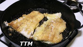 How to Pan Fry FishEasy Fried Fish RecipeStriped Bass in the Cast Iron Skillet