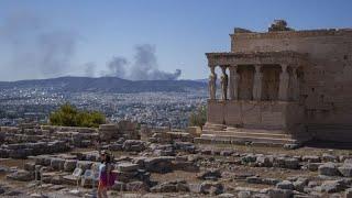 Extreme weather warnings remain in place for much of southern Europe