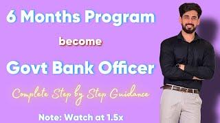 6 Months Program to crack SBI PO 2024 For Beginners & Weak Students  Switch to 1.5x