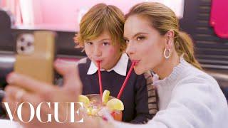 Alessandra Ambrosio & Her Son Explore New York City  24 Hours With  Vogue