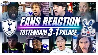 SPURS FANS REACTION TO TOTTENHAM 3-1 PALACE  PREMIER LEAGUE