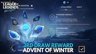 3rd Draw Reward  Advent of Winter  Wild Rift