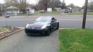 350z HKS exhaust replica take off