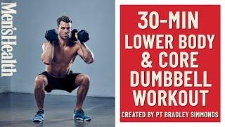 30-Minute Lower Body and Core Dumbbell Workout  Men’s Health UK