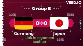 Germany vs Japan live stream