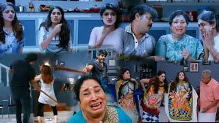 Raghava Lawrence Beating Kovai Sarala Non Stop Comedy Scene  Telugu Movie Scenes  Matinee Show