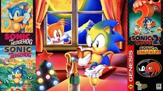 Sonic the Hedgehog 1 2 3 & Knuckles Tenfeys Nostalgic Christmas Adventure