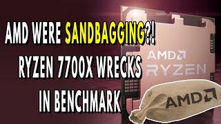 Ryzen 7700X WRECKS In Benchmark - AMD WERE SANDBAGGING?  RTX 4090 Production Schedule LEAKS