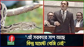 এই সরকারেও রাসেলস ভাইপার সাপ আছে সংসদে ব্যারিস্টার সুমন  Barrister Sumon  Banglavision News