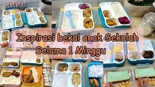 Inspirasi Bekal Anak Sekolah selama 1 Minggu