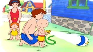 Caillous Summer Games  Caillou Cartoon