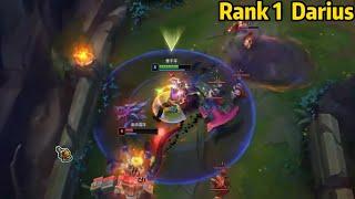 Rank 1 Darius This Darius is UNSTOPPABLE on Toplane