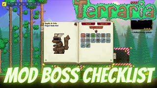 Terraria - mod Boss Checklist