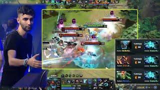 Emperor Sumail 4-Man Blue Hole on signature Storm Spirit to end the game ft. fistbumps & handshakes