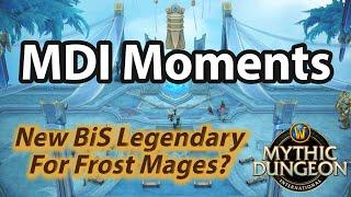 New BiS Legendary for Frost Mages?  MDI Moments  World of Warcraft Shadowlands Season 2