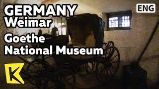 【K】Germany Travel-Weimar독일 여행-바이마르파우스트가 완성된 산장과 괴테 국립박물관Goethe National MuseumMountain Cabin