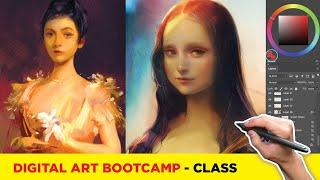 Digital Art Bootcamp - Master Study Illustration Class FREE TUTORIAL