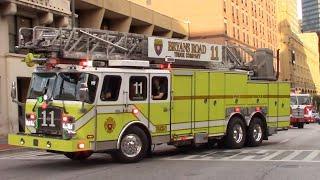 Fire Trucks Responding Compilation Part 67 - Firsts Of The Year 2024