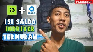 HARGA OJOL‼️TUTORIAL CARA TOP UP  ISI SALDO INDRIVER PAKAI DANA