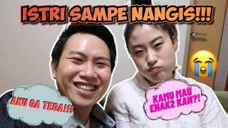 ISTRI JEPANG NANGIS PAS TAU AKU MAU MAEN+NGINEP DIRUMAH TEMEN CEWEK