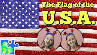 Play-Doh FLAG of the USA  The American Flag II Flags of the World  US History