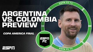 Copa America Final Preview What will it take for Colombia to defeat Argentina?  ESPN FC