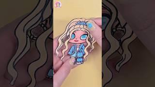 Avatar world × Bratz doll #paperdiy #cloe #drawing