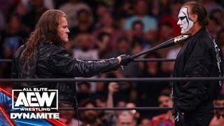 The Ocho & The Icon Chris Jericho and Sting Come Face to Face  61423 AEW Dynamite