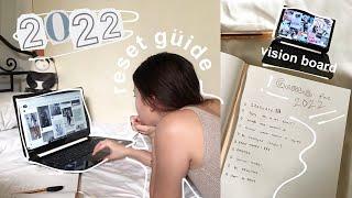 HOW TO MAKE YOUR YEAR BETTER goal-setting vision board journaling cleaning & decluttering