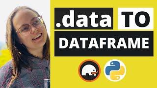 How To Convert a .data File to a Pandas Dataframe with Python