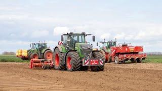 Kartoffeln legen im DOPPELPACK  GRIMME GL 430 und GF 800