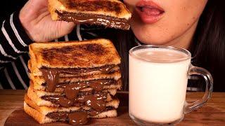 ASMR Grilled Chocolate Sandwiches  Collab With SaltedCaramel ASMR 2 No Talking