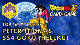 DBS Interviews - Peter Thomas 10th Place SS4 Goku Hellku